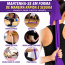 Kit 3 Faixas Elásticas para Treino Multifuncional