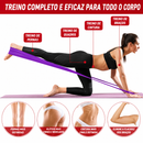 Kit 3 Faixas Elásticas para Treino Multifuncional