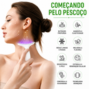 Massageador Facial e Pescoço LED 7 Modos
