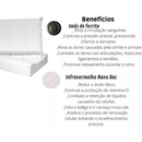 Kit 2 Travesseiros ortopédicos cervical magnéticos ANTI-RONCO firme