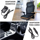 Assento Massageador Elétrico Controle Aliviar Dores Lombar Coluna Pescoço Veicular Escritório 8 Modos 3 Intensidade 3036