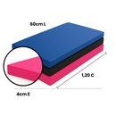 Colchonete Ioga Academia Exercicios 1,20m x 60cm x 4 cm - Conforto e Qualidade