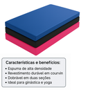 Colchonete Ioga Academia Exercicios 1,20m x 60cm x 4 cm - Conforto e Qualidade