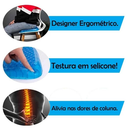 Almofada Ortopédica de Gel com Capa de Silicone | Conforto para Carro e Escritório | Alívio de Pressão para o Assento