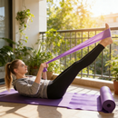 3 Thera Band Faixa Elástica 1,5 Metro Para Exercícios Multifuncionais