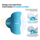 Travesseiro para Cervical Ajuda no Alívio da Dor Massageador Corporal Almofada Quiroprática Yoga