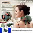Massageador De Pescoço Elétrico Portátil Aquecimento Relaxamento Tensão Ombro Mãos Massagem Alívio
