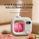 Difusor de Aromaterapia Automático e Purificador de Ar Recarregável por USB