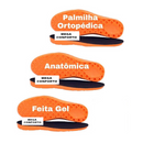 Palmilha Ortopédica AAnti-impacto ParaTênis Bota Coturno Sapato