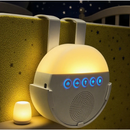 Reprodutor Portátil de Som de Sono para Crianças Música e Ruído Branco Dispositivo Auxiliar de Sono com Música e Luz-M